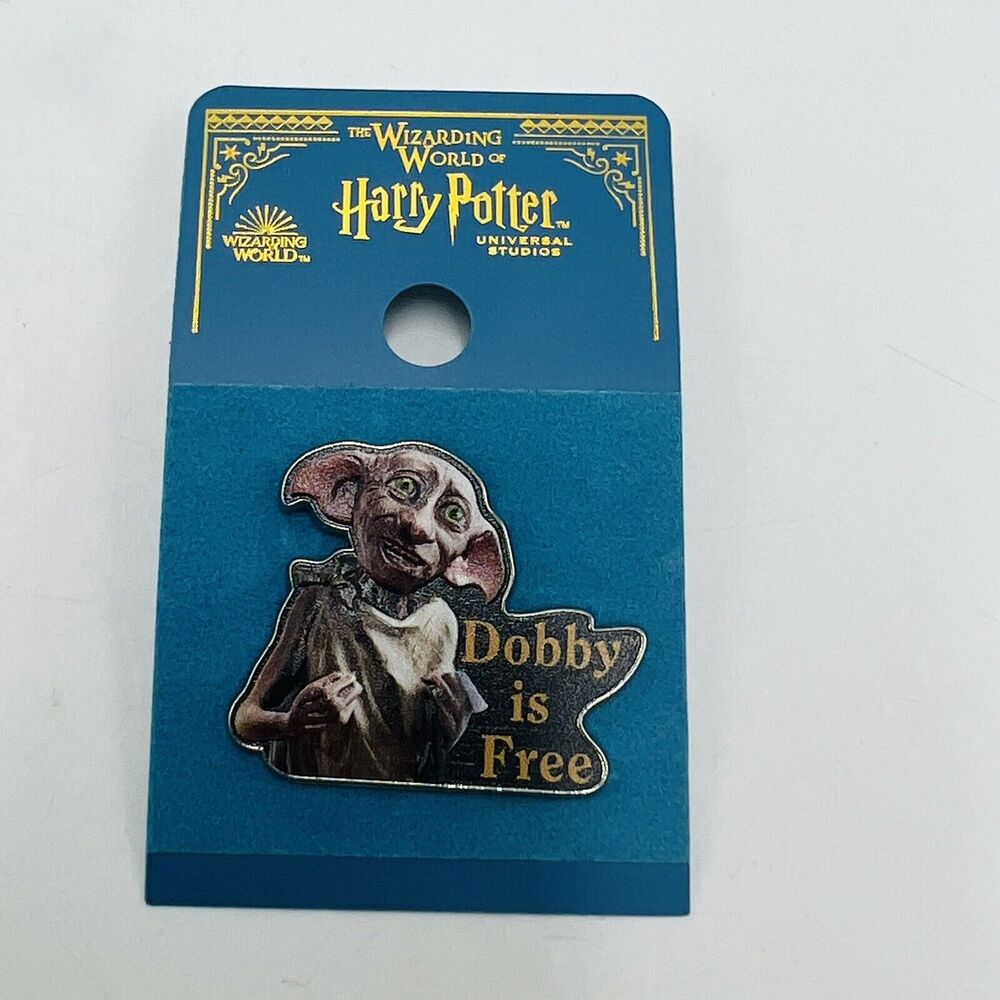 Universal Studios Harry Potter Dobby is Free Collectible Pin New